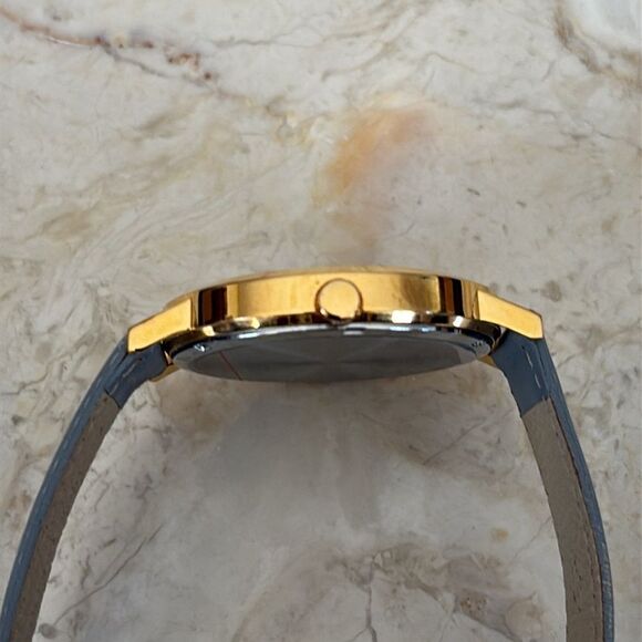 Berg & Betts Large Dial Wristwatch Leather Strap Unisex NWOT - Picture 9 of 12